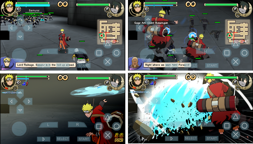Naruto shippuden ultimate ninja impact apk android ppsspp